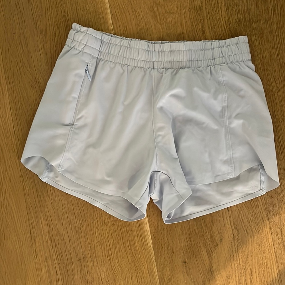 Light blue girls athleta shorts